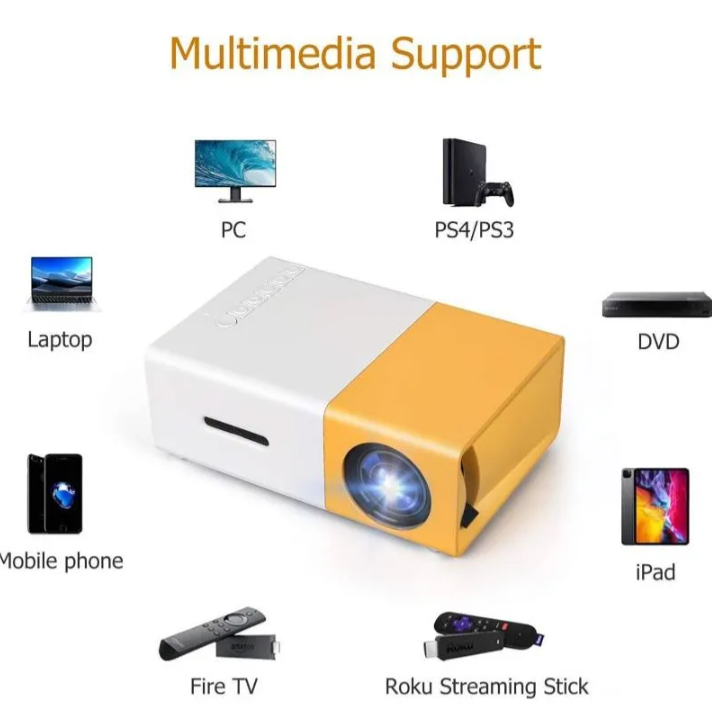 Mini Proyector  Portátil YG300