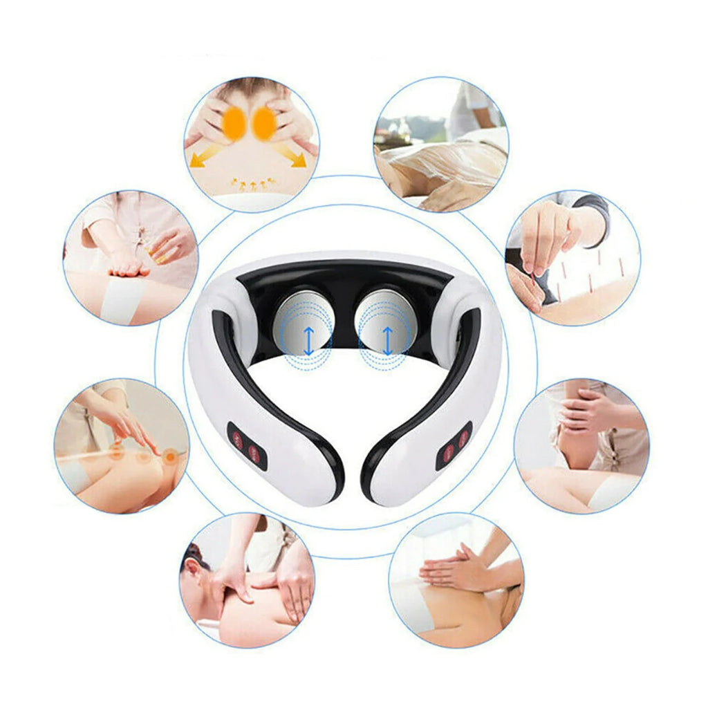Electro Estimulador Masajeador Cuello